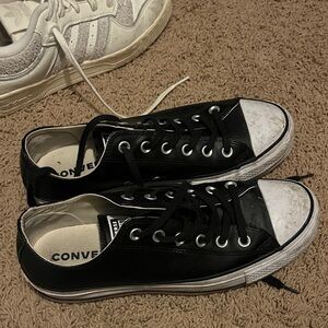Converse Monochrome Lace-Up Sneakers